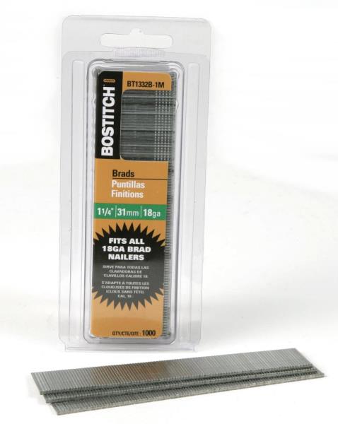 Stanley Bostitch BT1332B-1M Brad Nails 1-1/4 1000/Pack