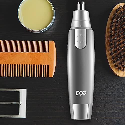 Pop Sonic Ear & Nose Hair Trimmer - Silver