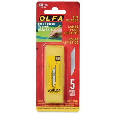 Olfa KB Multi-Purpose Art Blades - 6 Mm Pkg of 5