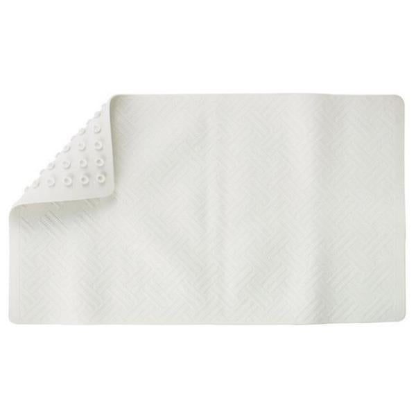 Living Accents MB3212-WHITE 16 X 28 in. White Large Bath Mat