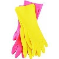 Soft Scrub 12321-26 Small Premium Latex Gloves Yellow