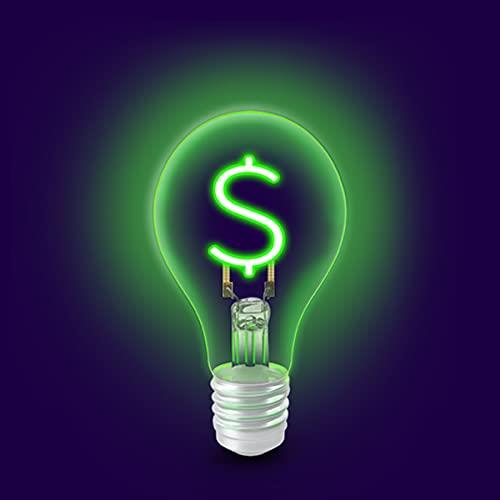 JARV - Dollar Shape Illumination Filament LED Bulb  Trndy Tech 2W (60W Equivalent) E26 Base